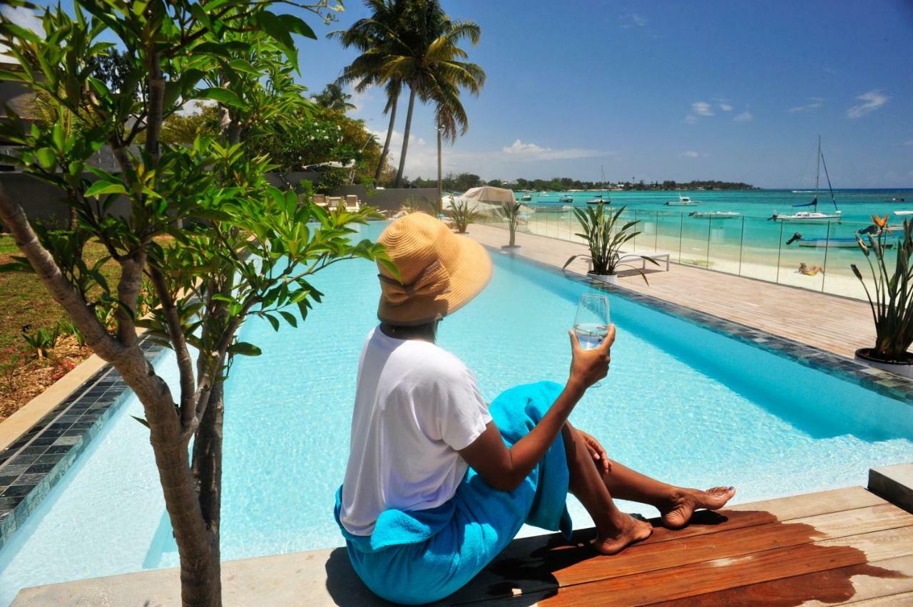 OBiches Beachfront Apartments Trou aux Biches Exterior foto